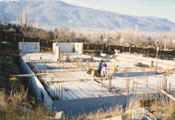 Residential building, foundations