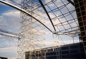 Steel structure, Munich airport